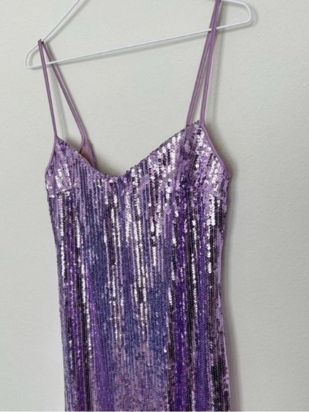 Galvan London Berlin Mirrored Sequin Bustier Midi Dress NWT - Picture 5 of 12